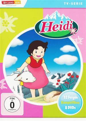 Heidi - Episoden 01-52 - Komplettbox (Studio 100, 8 DVDs)