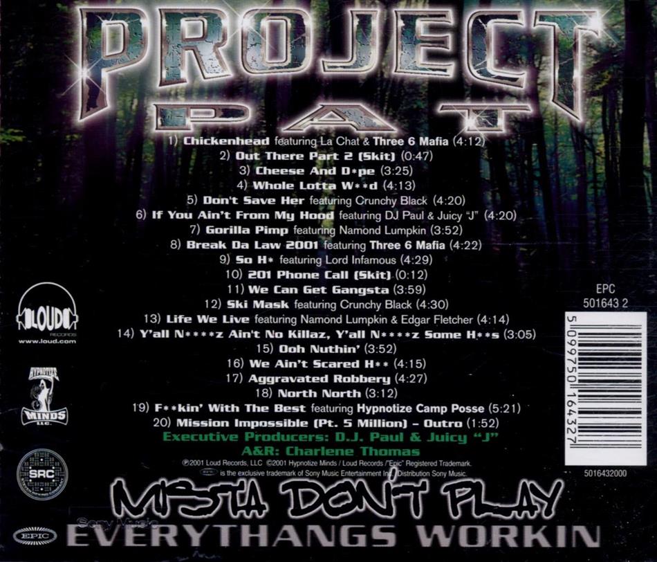 Project pat mista don%27t play