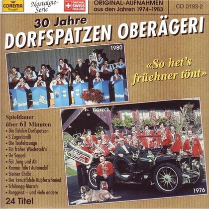 Dorfspatzen Oberägeri - 30 Jahre Dorfspatzen Oberägeri