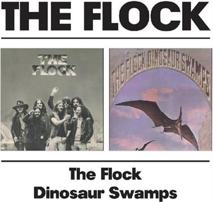 The Flock - Flock/Dinosaur Swamps (2 CDs)