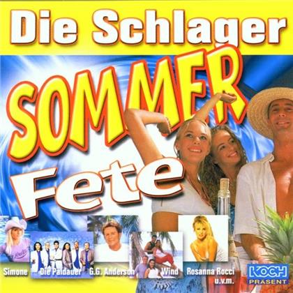 Schlager Sommer Fete - Various
