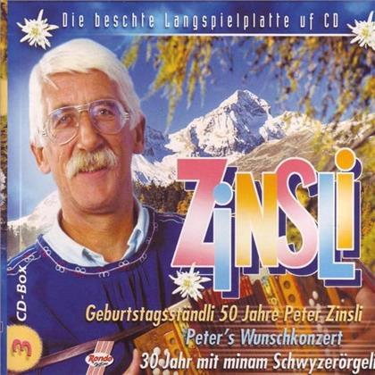 Peter Zinsli - Zinsli - Die Beschte Langsp. (3 CDs)