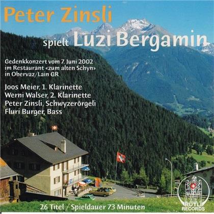 Peter Zinsli - Spielt Luzi Bergamin