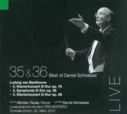 Daniel Schweizer, Michiko Tsuda & Orchester 21 - Best Of Vol. 35 & 36 - Fontastix Cd (2 CDs)