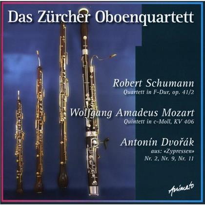 Zürcher Oboenquartett, Robert Schumann (1810-1856), Wolfgang Amadeus Mozart (1756-1791), Antonin Dvorák (1841-1904) & Pius Pfiffner - Quintett Für Oboe 2