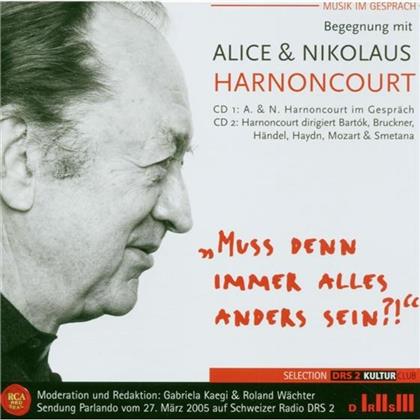 Harnoncourt Alice & Nikolaus & Various - Parlando - Gespräch Und Konzert (2 CDs)