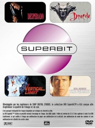 Superbit 2 - Desperado / Dracula / Vertical Limit / The Patriot (Box, 4 DVDs)