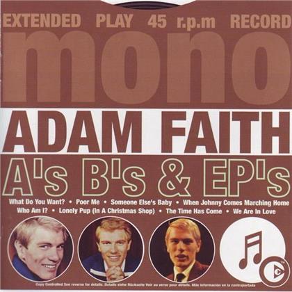 Adam Faith - A's, B's & Ep's