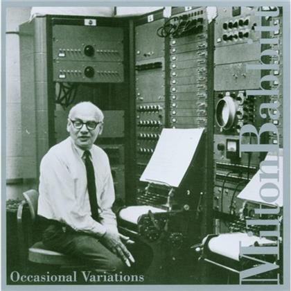 Milton Babbitt - Occasional Variations