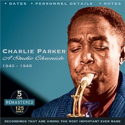 Charlie Parker - A Studio Chronicle (5 CDs)