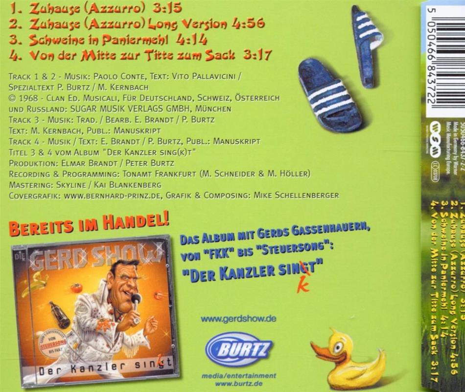 Zuhause Azzurro By Die Gerd Show