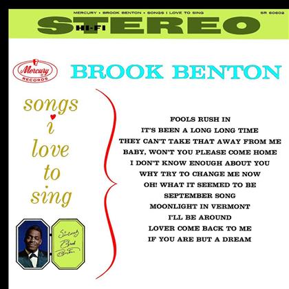 Brook Benton - Songs I Love To Sing (Versione Rimasterizzata)