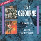 Ozzy Osbourne - No Rest For The Wicked/Ultimate Sin (2 CDs)