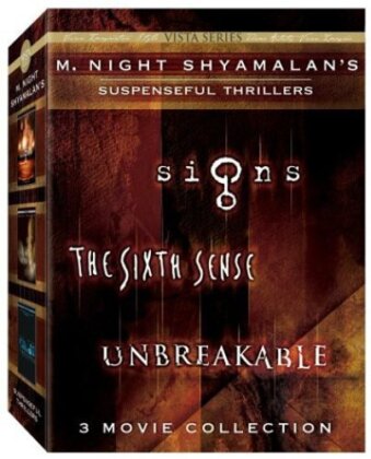 M. Night Shyamalan's Suspenseful Thrillers - Signs / The Sixth Sense / Unbreakable (3 DVDs)