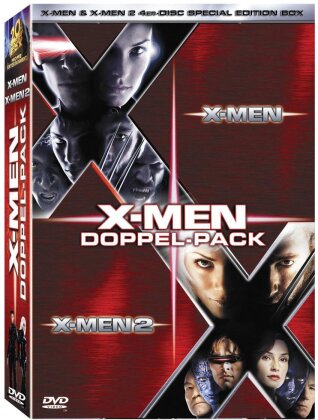 X-Men Doppelpack - X-Men 1.5 / X-Men 2 (Special Edition, 4 DVDs)