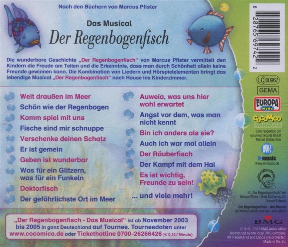 Der Regenbogenfisch Das Musical Von Cocomico Theater Koln Cede De