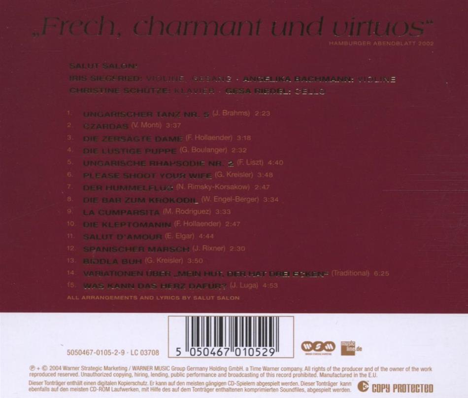 Was Kann Das Herz Dafuer Von Salut Salon Cede Ch