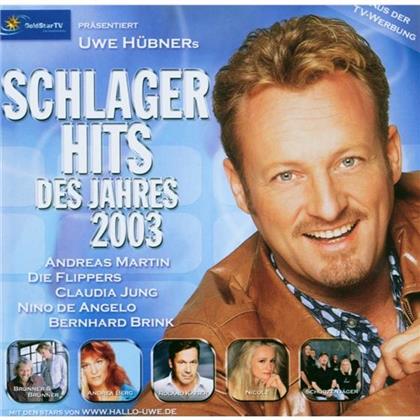 Schlager Hits 2003 - Various - Uwe Hübner (2 CDs)