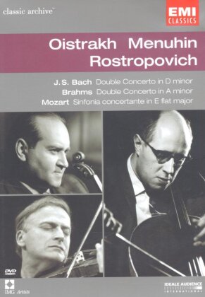 David Oistrakh, Sir Yehudi Menuhin & Mstislav Rostropovitsch - Bach / Brahms / Mozart (EMI Classics, Classic Archive)