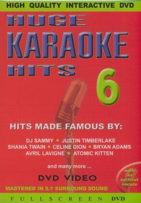 Karaoke - Huge Karaoke Hits 6