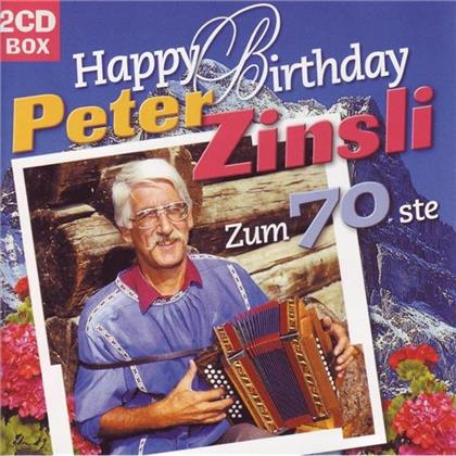 Peter Zinsli - Happy Birthday (2 CDs)