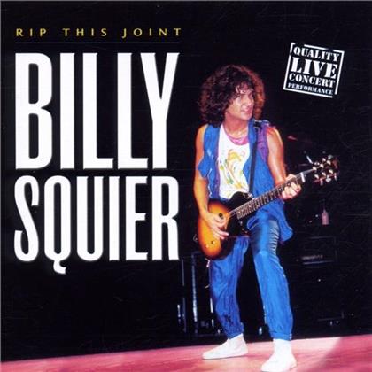 Billy Squier - Rip This Joint Live