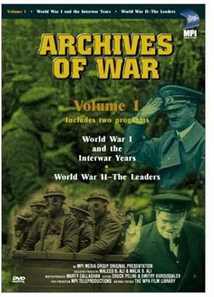 Archives of war 1 - World War 1: The Interwar years (n/b)