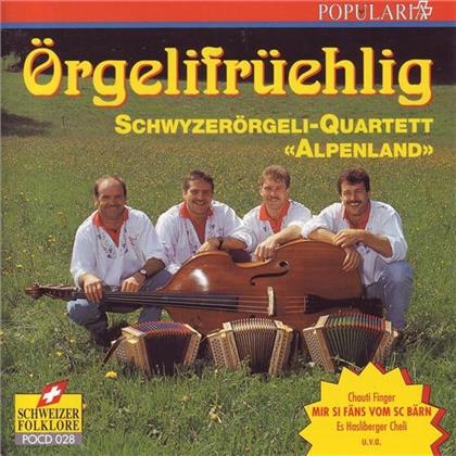 Schwyzerörgeli Quartett Alpenland - Örgelifrüehlig