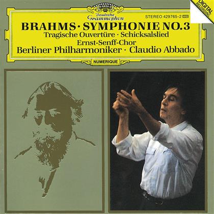 Johannes Brahms (1833-1897), Claudio Abbado & Berliner Philharmoniker - Sinfonie 3 F-Dur/Op.90 -