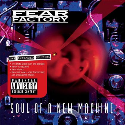 Fear Factory - Soul Of A New Machine/Fear Is The Mind.. (Remastered, 2 CDs)