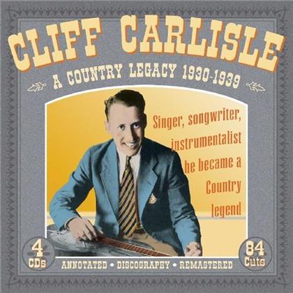 Cliff Carlisle - A Country Legacy 1930-39 (2 CDs)