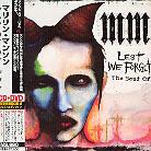 Marilyn Manson - Lest We Forget (Japan Edition, Limited Edition, CD + DVD)