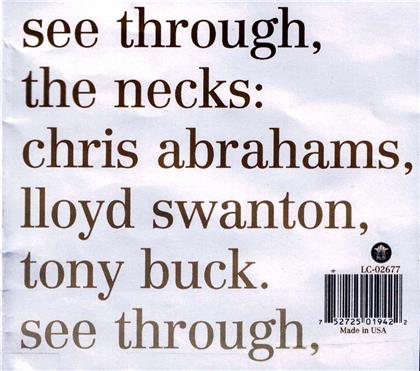 The Necks - Mosquito/See Through (2 CDs)