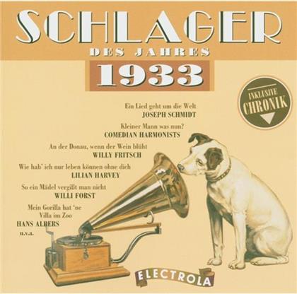 Schlager Des Jahres - Various - 1933
