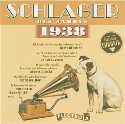 Schlager Des Jahres - Various - 1938