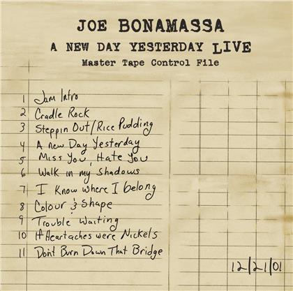 Joe Bonamassa - A New Day Yesterday - Live