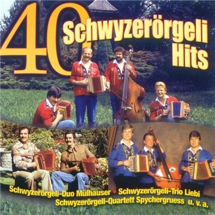 40 Schwyzerörgeli Hits - Various (2 CDs)