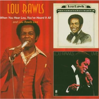 Lou Rawls - Live/When You Hear Lou Rawls Live (2 CDs)