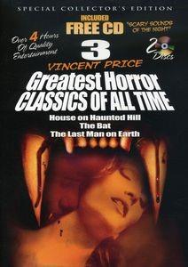3 Vincent Price Greatest Horror Classics of All Times (s/w)