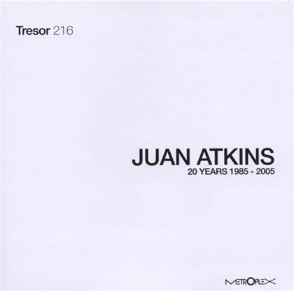 Juan Atkins - 20 Years Metroplex (2 CDs)