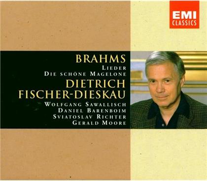 Fischer-Dieskau/Moore/Savallisch/Richter & Johannes Brahms (1833-1897) - Lieder (6 CDs)