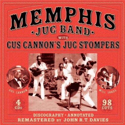 Memphis Jug Band - Gus Cannon's Jug Stompers (Box) (Remastered, 4 CDs)