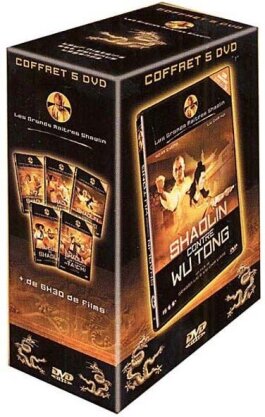 Les grands maîtres Shaolin (Coffret, 5 DVD)