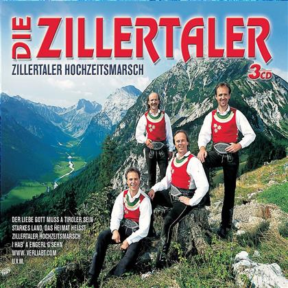 Die Zillertaler - Zillertaler Hochzeitsmarsch (3 CDs)