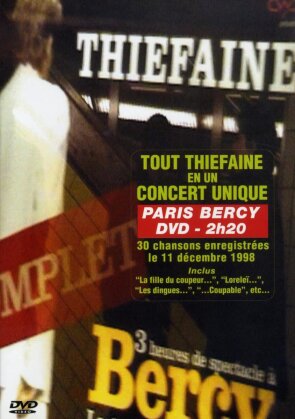 Hubert-Félix Thiéfaine - Concert à Bercy