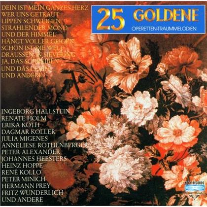 Various & Various - 25 Gold.Operetten-Traummelodie