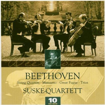 Suske Quartett & Ludwig van Beethoven (1770-1827) - Streichquartett (10 CDs)