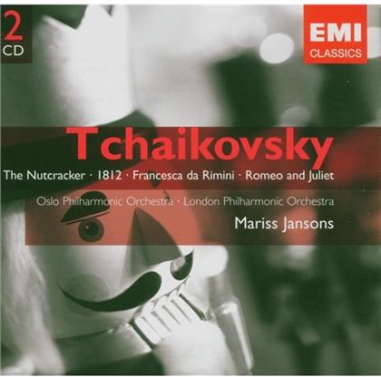 Mariss Jansons & Peter Iljitsch Tschaikowsky (1840-1893) - Nussknacker/1812/Romeo Und Julia (2 CDs)