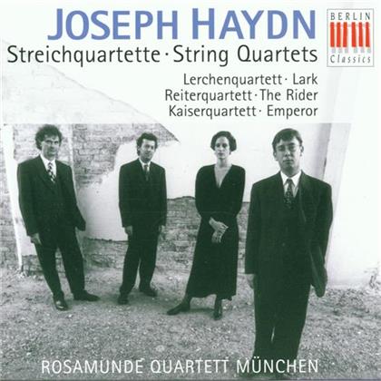 Rosamunde Quartett München & Joseph Haydn (1732-1809) - Kaiserquartett 76,3/Lerchenquart.64,5