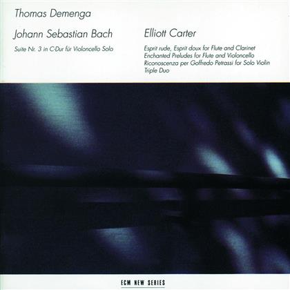 Thomas Demenga & Bach J.S./Carter E. - Bach/Carter Elliott